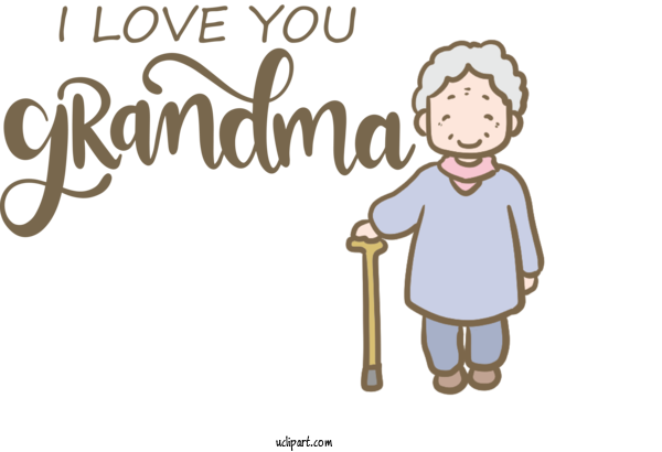 Free Holidays Human Logo Design For Grandparents Day Clipart Transparent Background