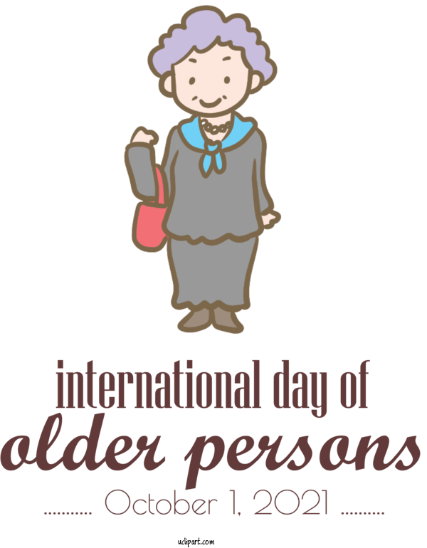Free People Human Cartoon Logo For Elderly Clipart Transparent Background
