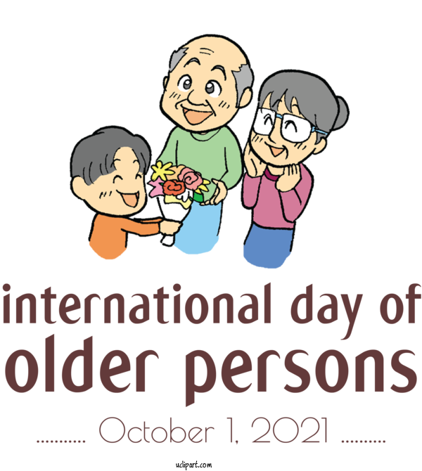 Free People Cartoon Drawing Laughter For Elderly Clipart Transparent Background
