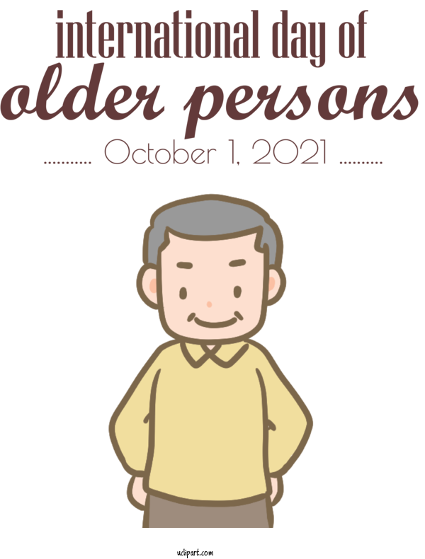 Free People Cartoon Drawing Logo For Elderly Clipart Transparent Background