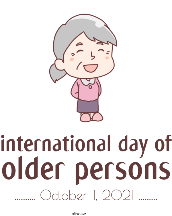 Free People Human Cartoon Face For Elderly Clipart Transparent Background