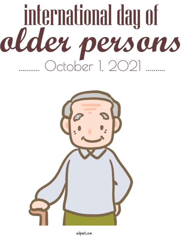 Free People Drawing Cartoon Caricature For Elderly Clipart Transparent Background