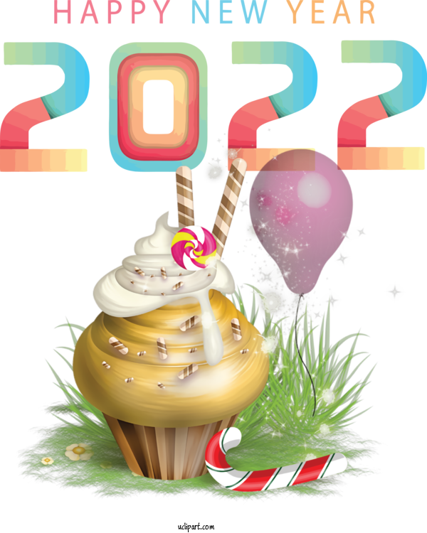 Free Holidays Chocolate Cake Chocolate Brownie White Chocolate For New Year 2022 Clipart Transparent Background