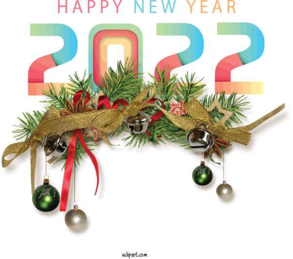 Free Holidays Nouvel An 2022 Christmas Day Bauble For New Year 2022 Clipart Transparent Background