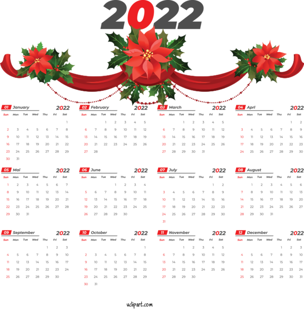 Free Life Flower Calendar System Meter For Yearly Calendar Clipart Transparent Background