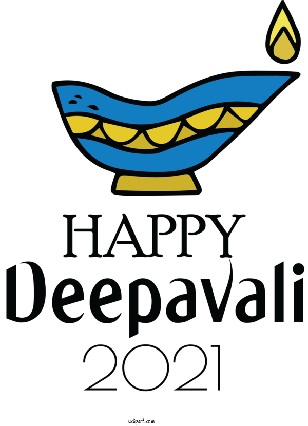 Free Holidays Design Logo Cartoon For Diwali Clipart Transparent Background