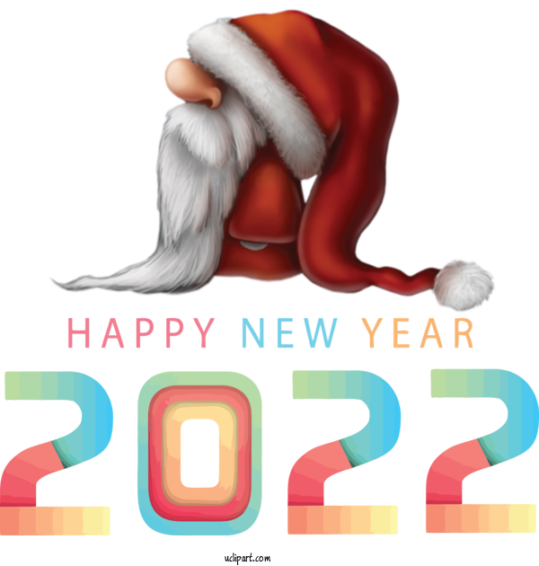 Free Holidays New Year HELLO 2022 New Year 2022 For New Year 2022 Clipart Transparent Background