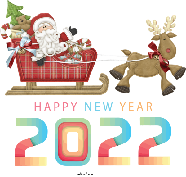 Free Holidays Mrs. Claus Rudolph Christmas Day For New Year 2022 Clipart Transparent Background