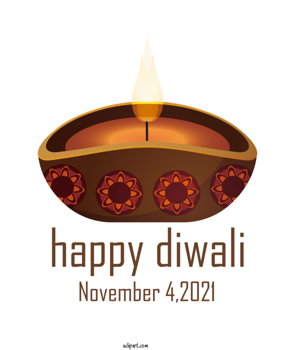 Free Holidays Logo Font Design For Diwali Clipart Transparent Background