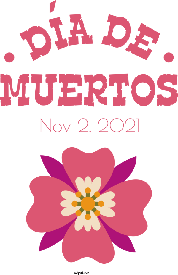 Free Holidays Floral Design Cut Flowers Flower For Day Of The Dead Clipart Transparent Background