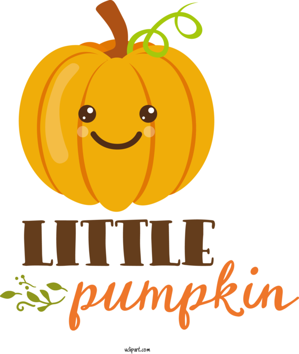 Free Holidays Cartoon Pumpkin Line For Thanksgiving Clipart Transparent Background