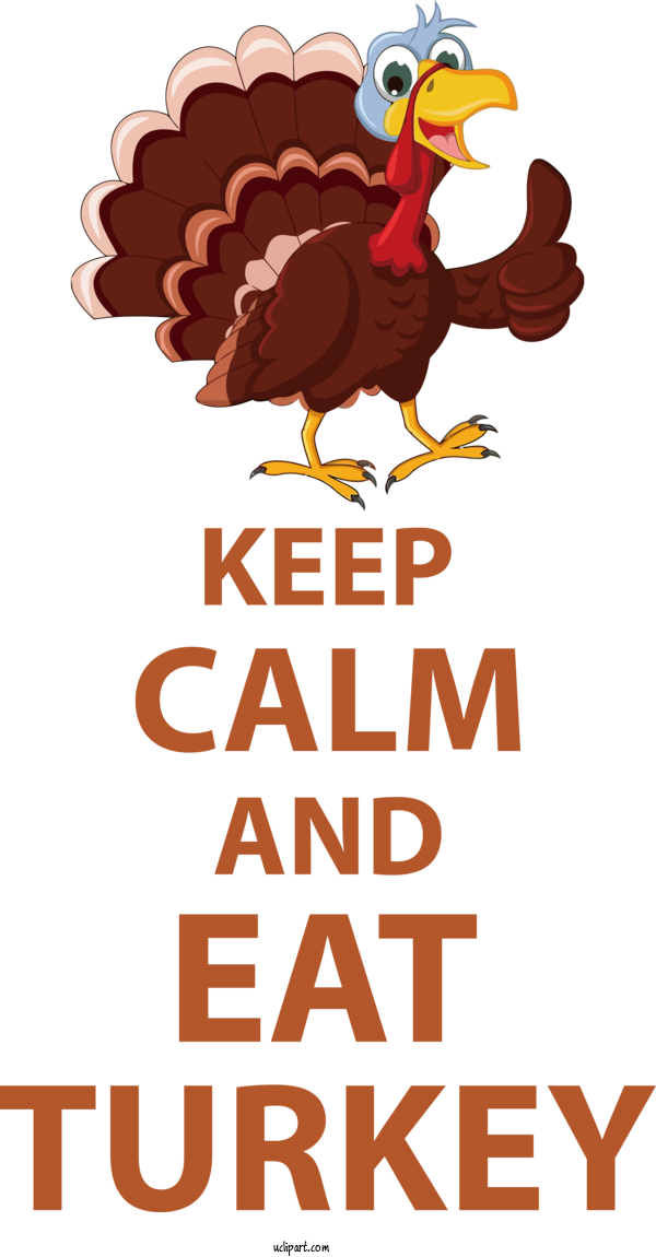 Free Holidays Birds Chicken Cartoon For Thanksgiving Clipart Transparent Background
