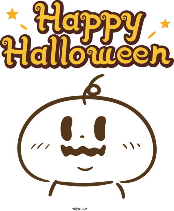 Free Holidays Smiley Human Emoticon For Halloween Clipart Transparent Background