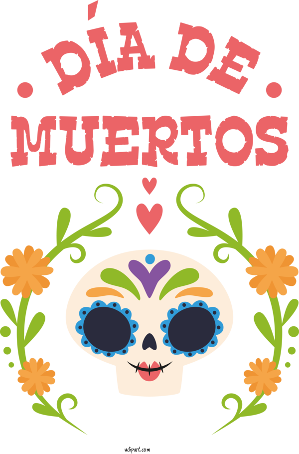 Free Holidays Drawing Day Of The Dead Calavera For Day Of The Dead Clipart Transparent Background
