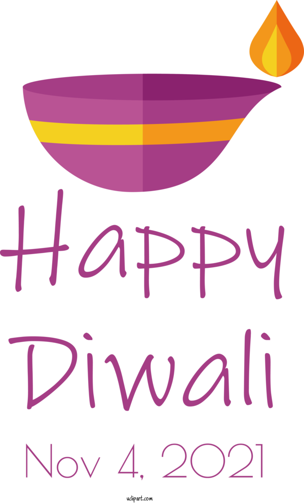 Free Holidays Design Line Pink M For Diwali Clipart Transparent Background