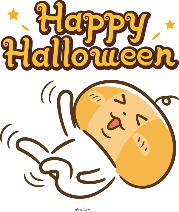 Free Holidays Smiley Human Happiness For Halloween Clipart Transparent Background