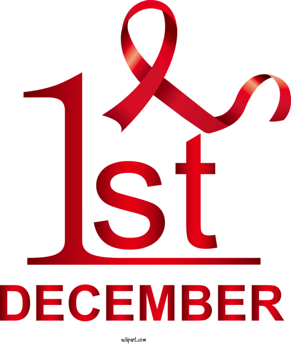 Free Holidays Logo Symbol Line For World AIDS Day Clipart Transparent Background