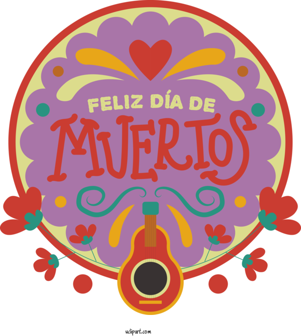 Free Holidays Logo Mariachi For Day Of The Dead Clipart Transparent Background