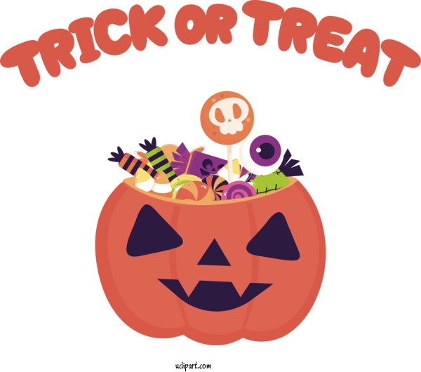 Free Holidays Vegetarian Cuisine Jack O' Lantern Cartoon For Halloween Clipart Transparent Background