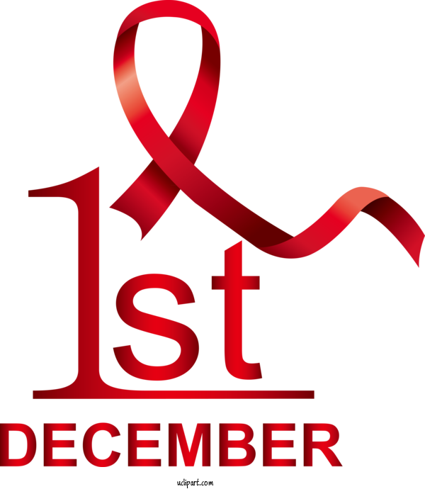 Free Holidays World AIDS Day Red Ribbon Holiday Kickoff For World AIDS Day Clipart Transparent Background