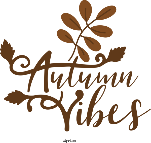 Free Nature Logo Leaf Flower For Autumn Clipart Transparent Background