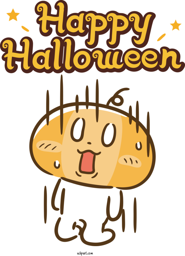 Free Holidays Cartoon Line Commodity For Halloween Clipart Transparent Background