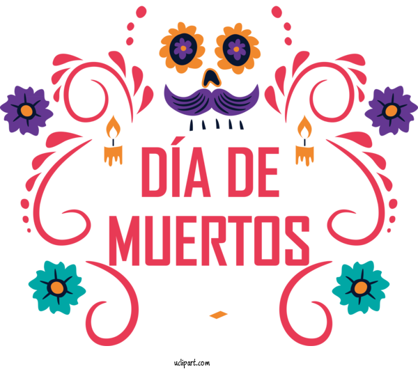 Free Holidays Icon Drawing Logo For Day Of The Dead Clipart Transparent Background