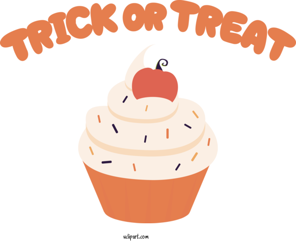 Free Holidays Frozen Dessert Logo Dessert For Halloween Clipart Transparent Background