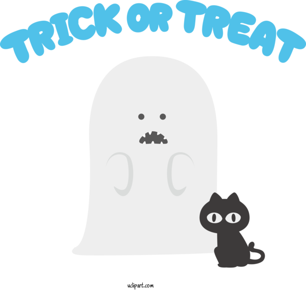 Free Holidays Cat Snout Cartoon For Halloween Clipart Transparent Background