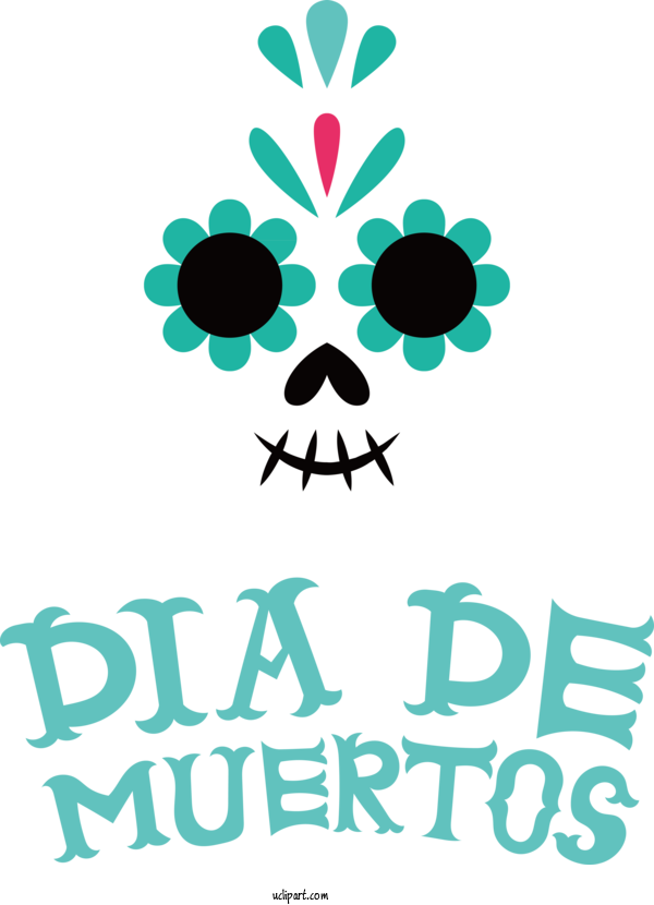 Free Holidays Design Logo Leaf For Day Of The Dead Clipart Transparent Background