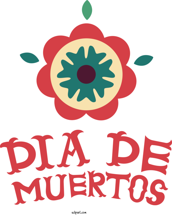 Free Holidays Floral Design Logo Design For Day Of The Dead Clipart Transparent Background