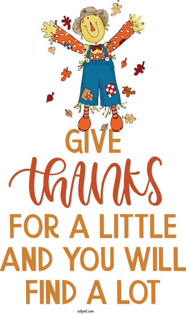 Free Holidays Human Line Clothing For Thanksgiving Clipart Transparent Background