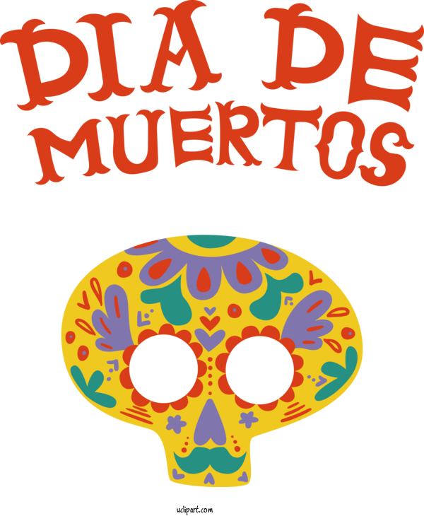 Free Holidays Drawing Design Visual Arts For Day Of The Dead Clipart Transparent Background