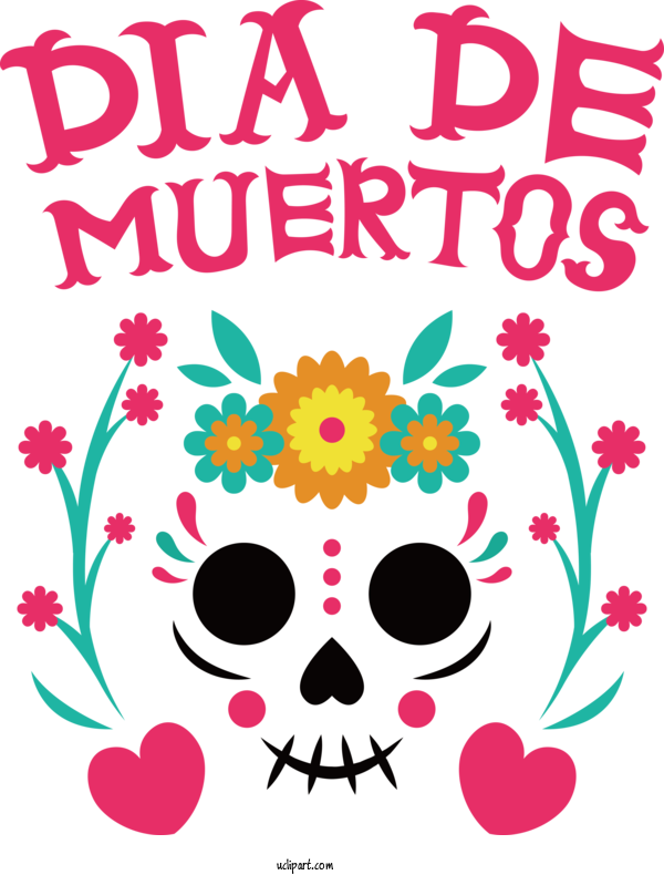 Free Holidays Visual Arts Drawing Mexican Art For Day Of The Dead Clipart Transparent Background
