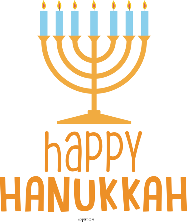 Free Holidays Hanukkah Hanukkah Menorah Temple Menorah For Hanukkah Clipart Transparent Background