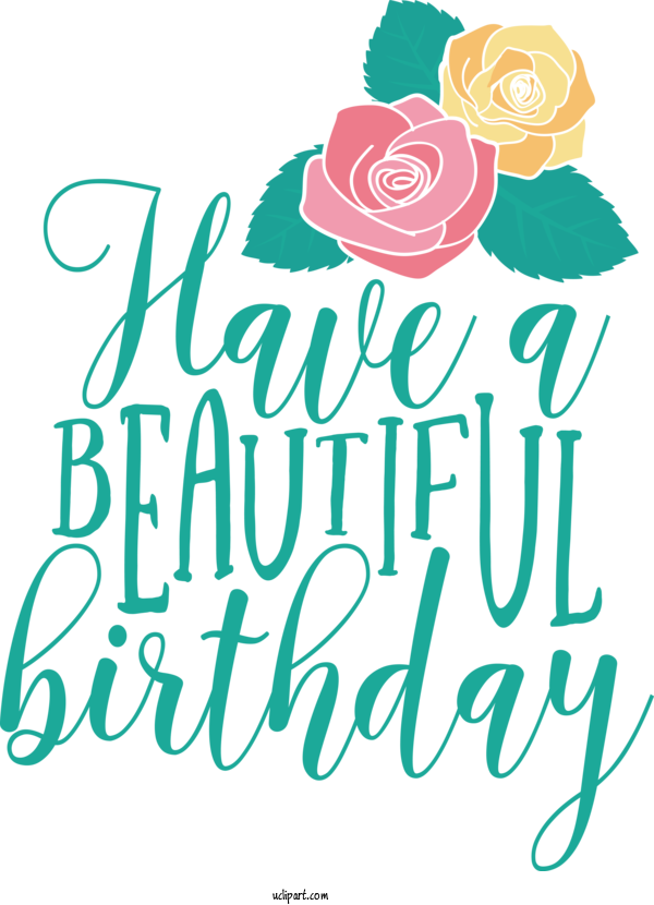 Free Occasions Design Logo Greeting Card For Birthday Clipart Transparent Background