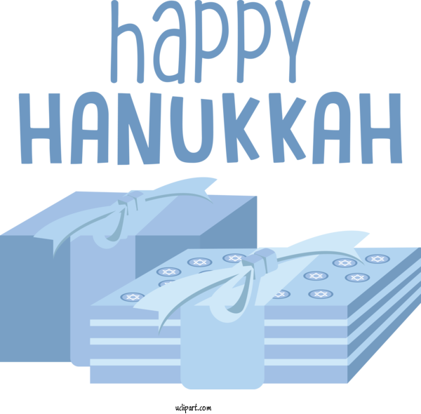 Free Holidays Design Furniture Font For Hanukkah Clipart Transparent Background