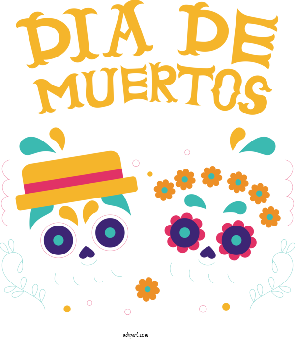 Free Holidays Human Design Behavior For Day Of The Dead Clipart Transparent Background