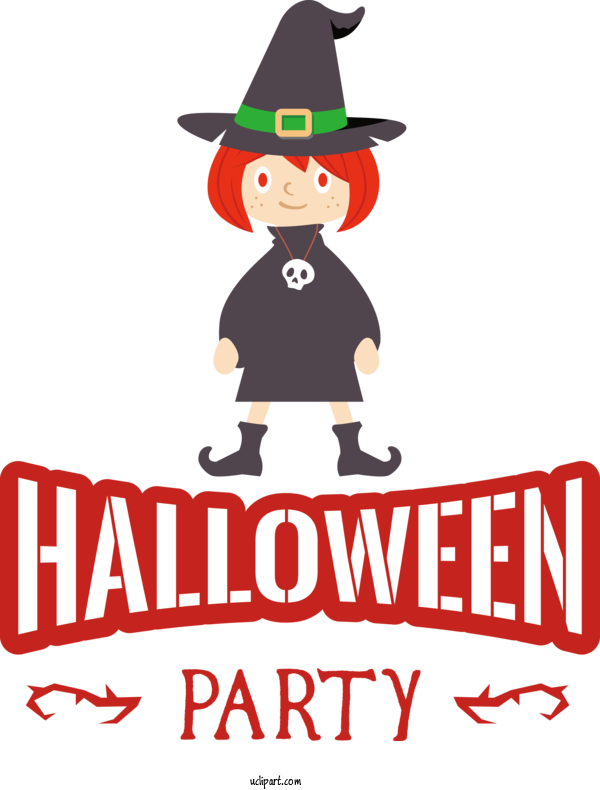 Free Holidays Cartoon Logo Line For Halloween Clipart Transparent Background