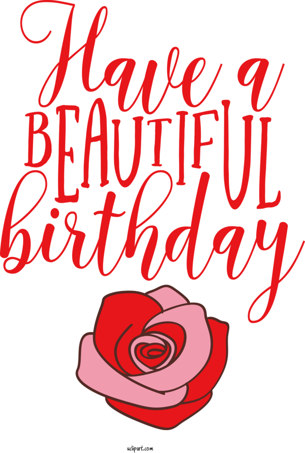 Free Occasions Floral Design Cut Flowers Rose For Birthday Clipart Transparent Background