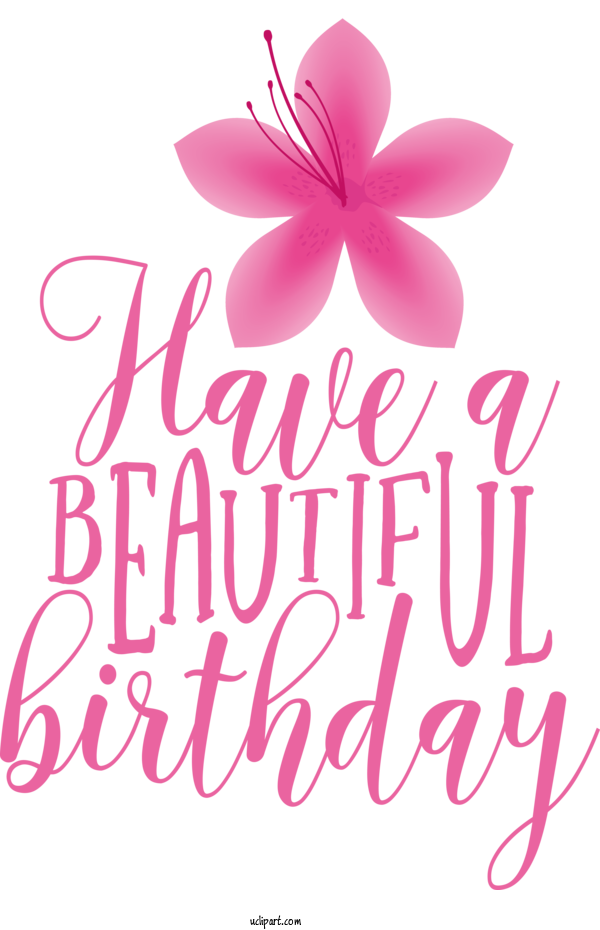 Free Occasions Cut Flowers Floral Design Flower For Birthday Clipart Transparent Background