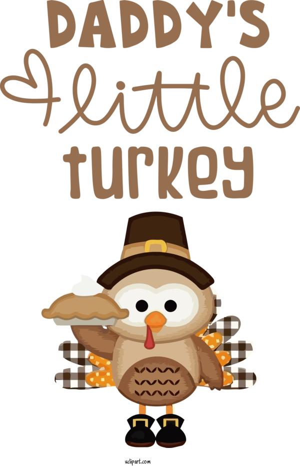 Free Holidays Birds Cartoon Ornament For Thanksgiving Clipart Transparent Background