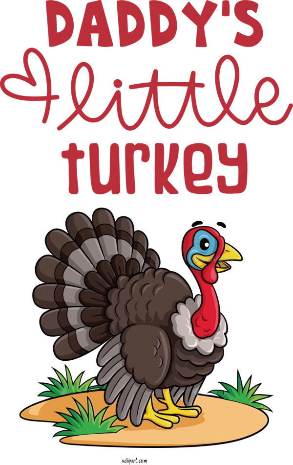 Free Holidays Wild Turkey Cartoon Turkey For Thanksgiving Clipart Transparent Background