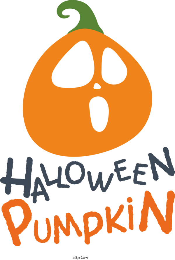 Free Holidays Logo Cartoon Line For Halloween Clipart Transparent Background