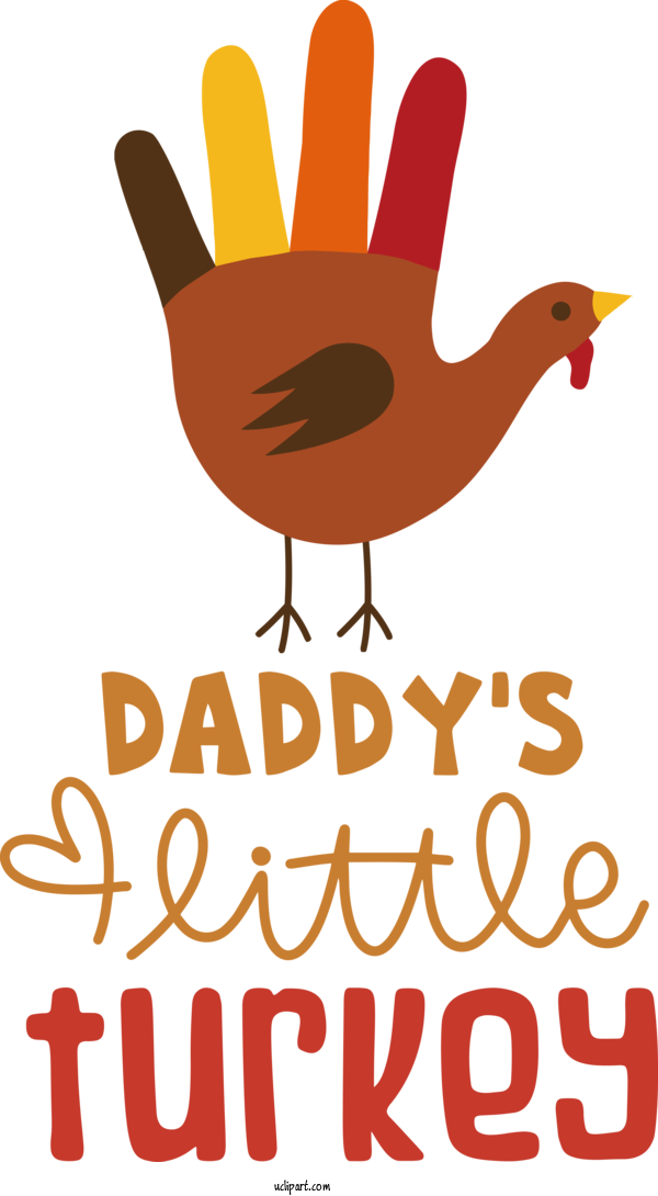 Free Holidays Birds Turkey Logo For Thanksgiving Clipart Transparent Background