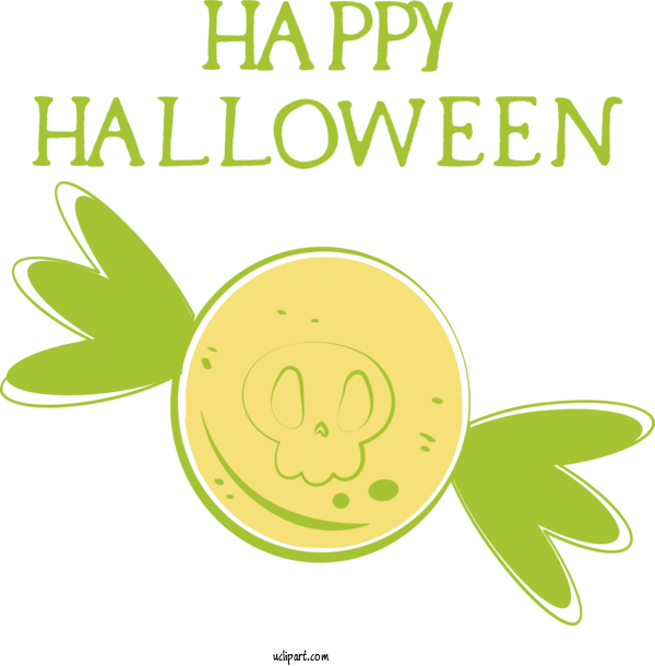 Free Holidays Leaf Logo Cartoon For Halloween Clipart Transparent Background