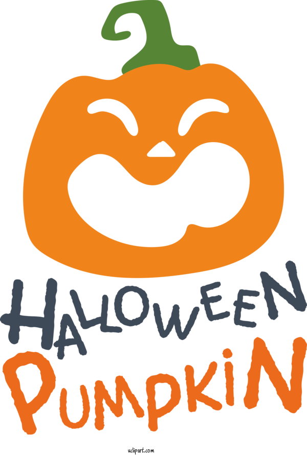 Free Holidays Logo Line Cartoon For Halloween Clipart Transparent Background