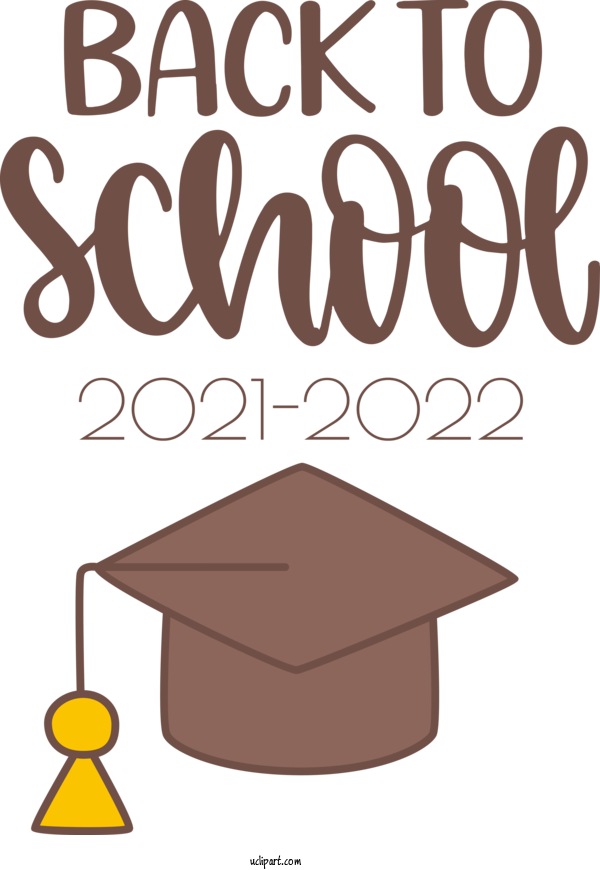Free School Logo Design Cartoon For Back To School Clipart Transparent Background