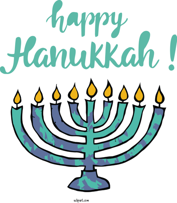Free Holidays Hanukkah Candle Candle Holder For Hanukkah Clipart Transparent Background