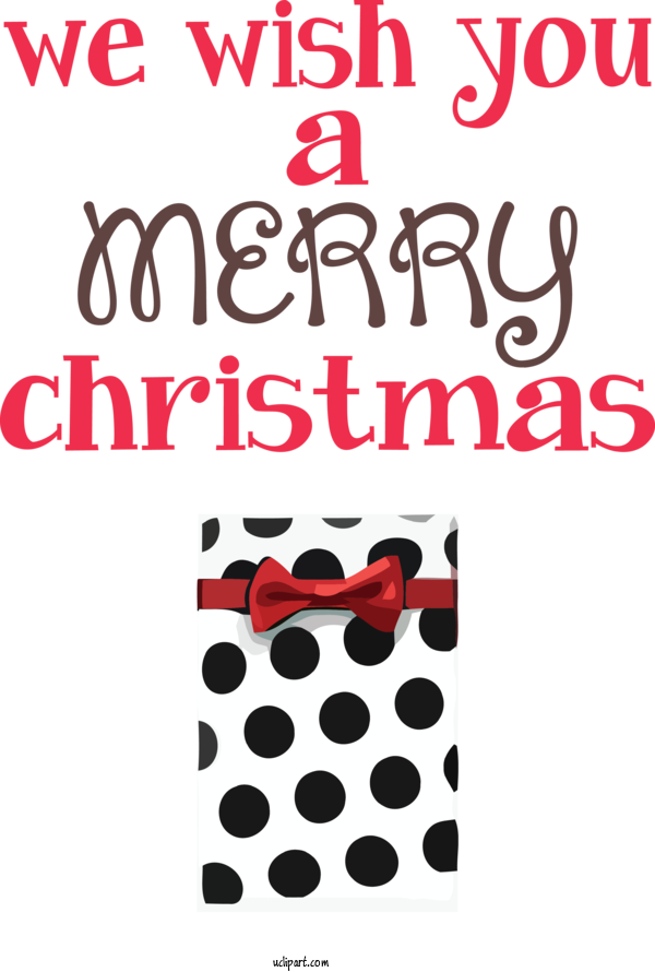 Free Holidays Polka Dot Good Line For Christmas Clipart Transparent Background